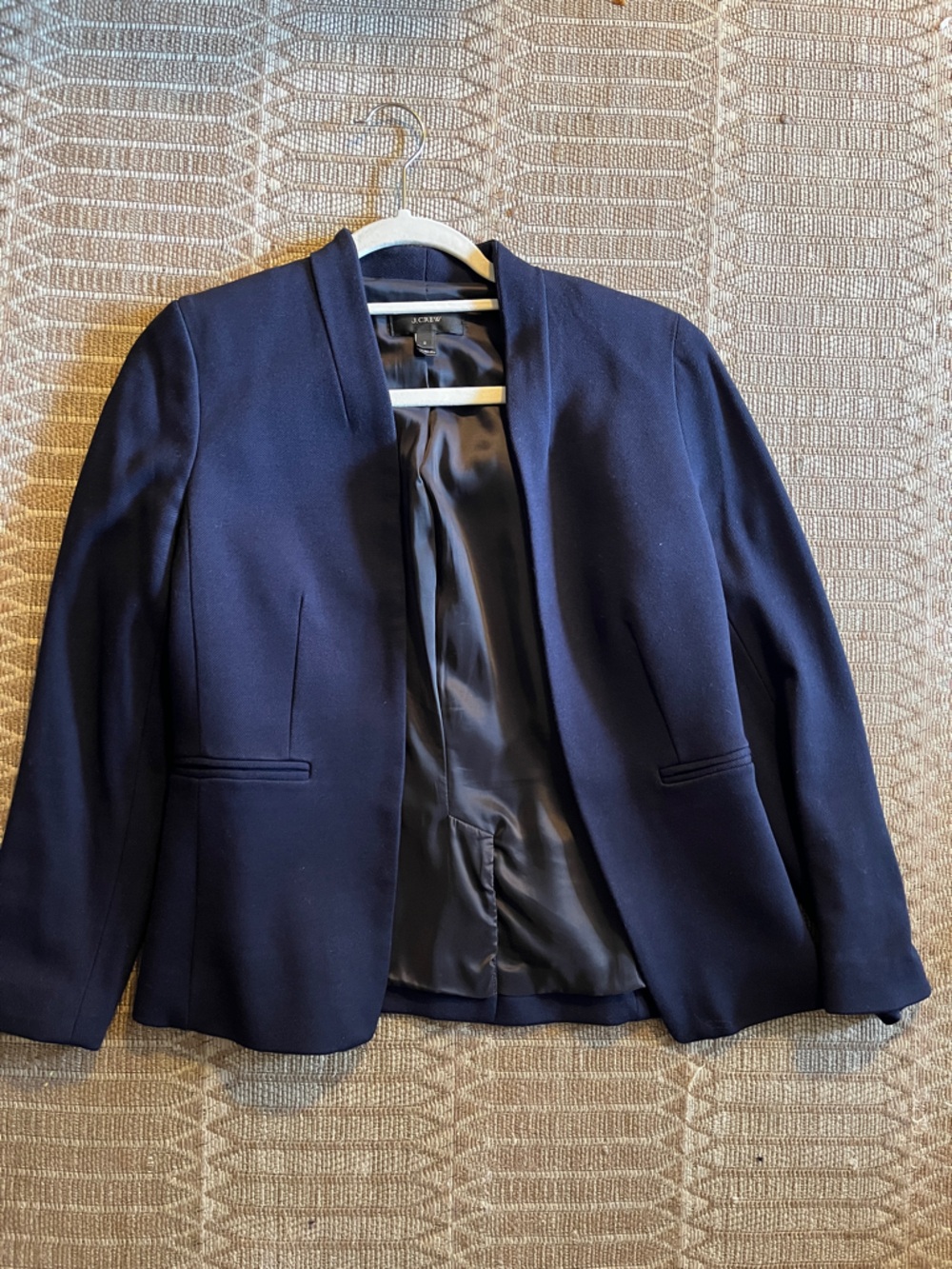 Navy blue going out blazer